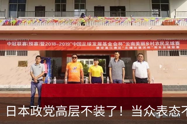 日本政党高层不装了！当众表态不支持“台独”，大陆反手发出通知
